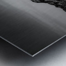 Shadows of the Earth: A Badland Peaks Driveby Metal print