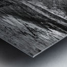 Shadows of the Earth: Eroded Beauty in the Badlands Metal print