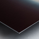 Shadows of the Earth: The Enchanting White River in Badlands Metal print