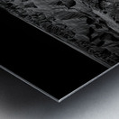 Shadows of the Earth: Intricate Terrain Metal print