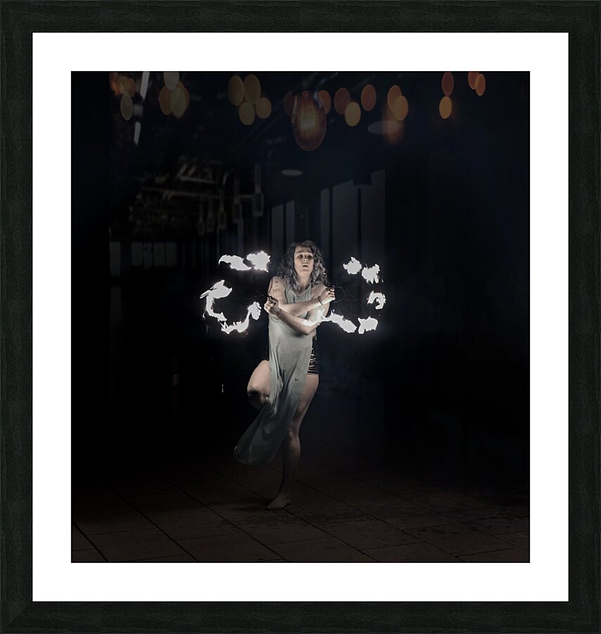 Enchanted Ember Ballet Impression et Cadre photo