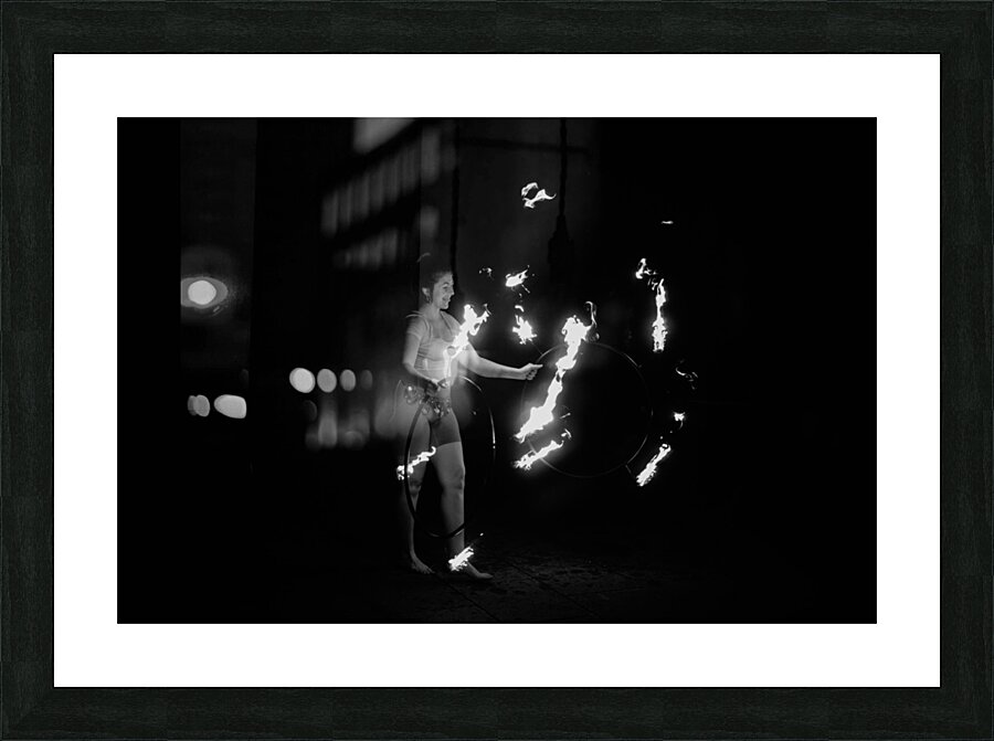 Fiery Dance of Joy Picture Frame print