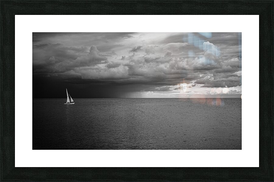 Sailing Beyond the Storms Embrace Impression et Cadre photo