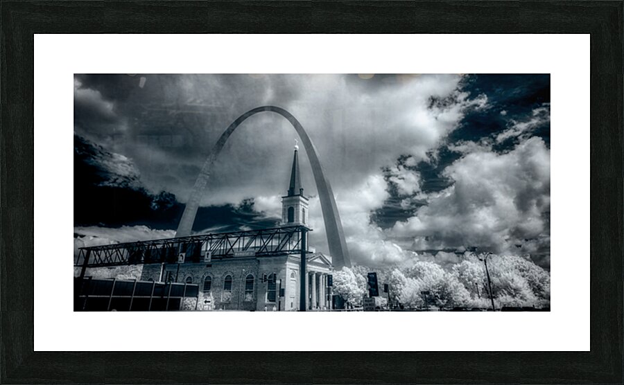 Elevation of Timeless Symmetry Picture Frame print