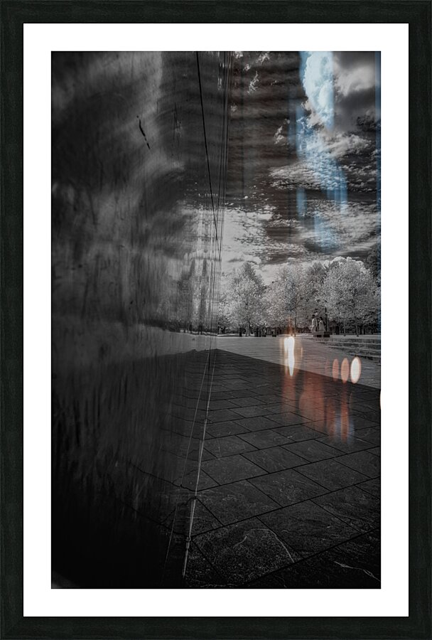 Vanishing Reflection Picture Frame print