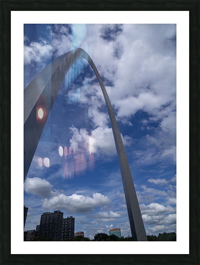 Soaring Elegance: The Gateway Arch Picture Frame print