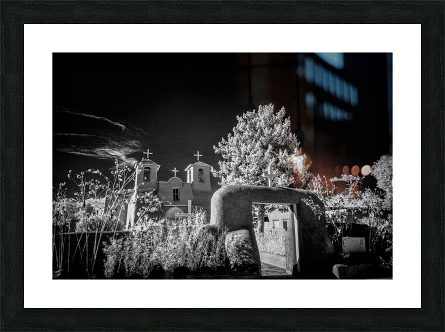 Monument of Serenity and Shadows Picture Frame print