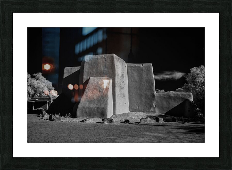 Monumental Shadows in Time Picture Frame print