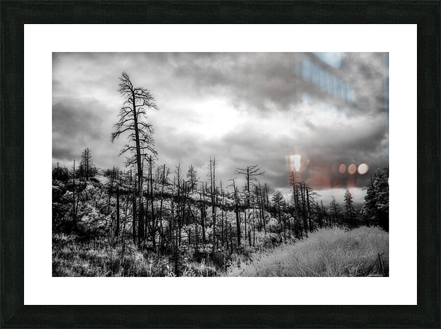 After the Fires Whisper Picture Frame print