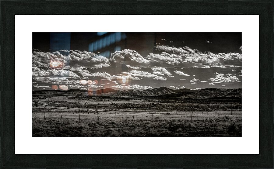 Horizon of Whispering Clouds Picture Frame print