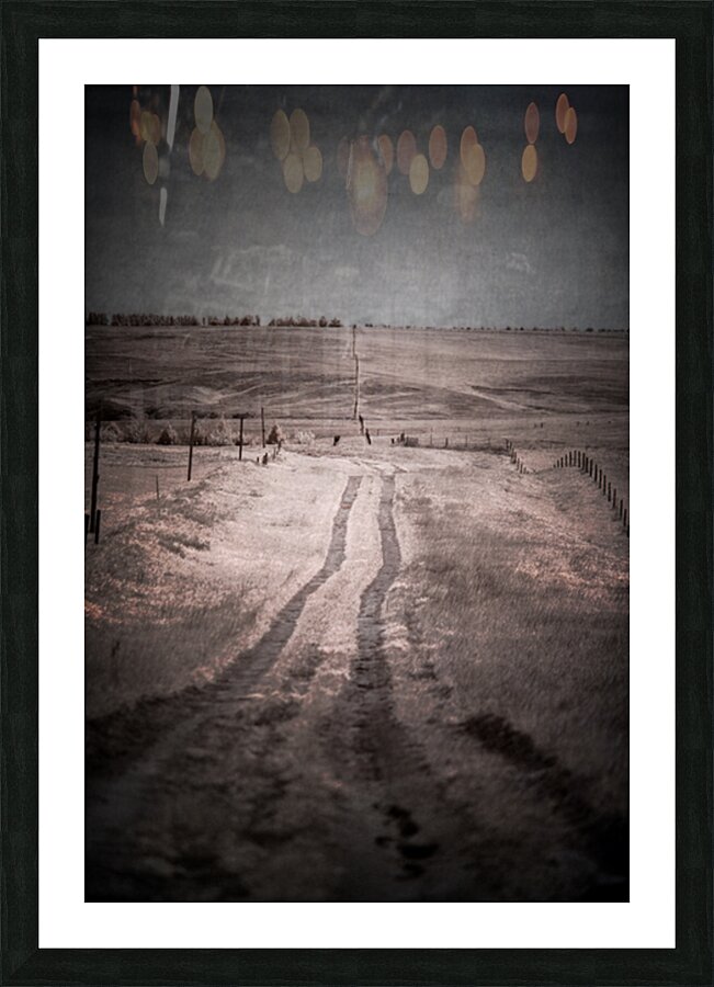 Paths of Yesterday Picture Frame print