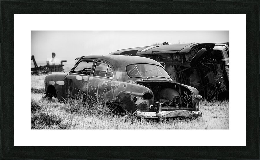 Rustic Relic - No Truck Picture Frame print
