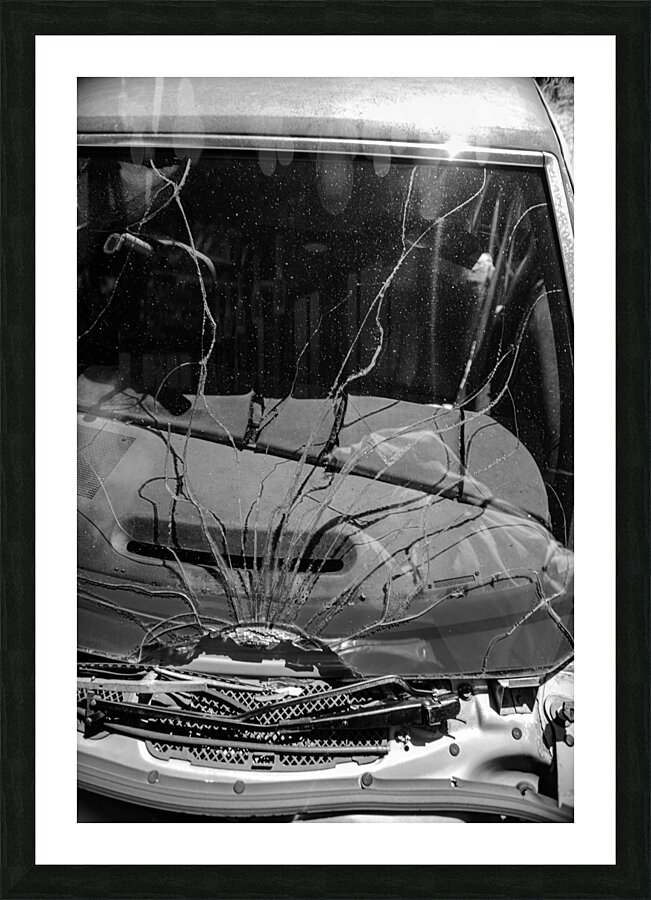 Rustic Relic - Cracked Vision Picture Frame print