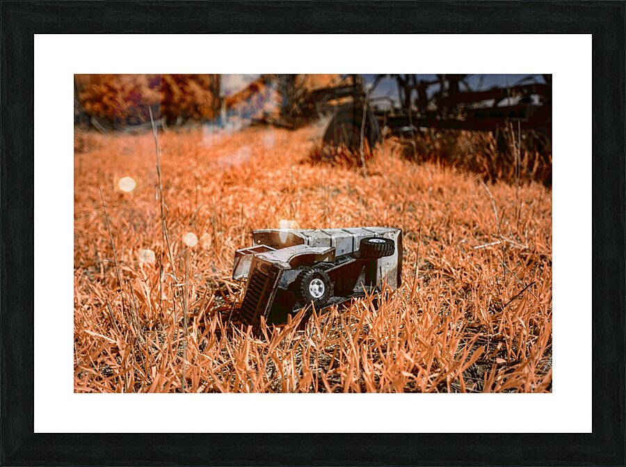 Rustic Relic - Kids Tonka Picture Frame print