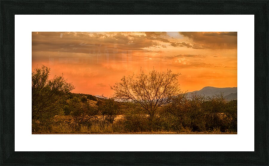 ETERNAL CALM OF DESERT HUES Picture Frame print