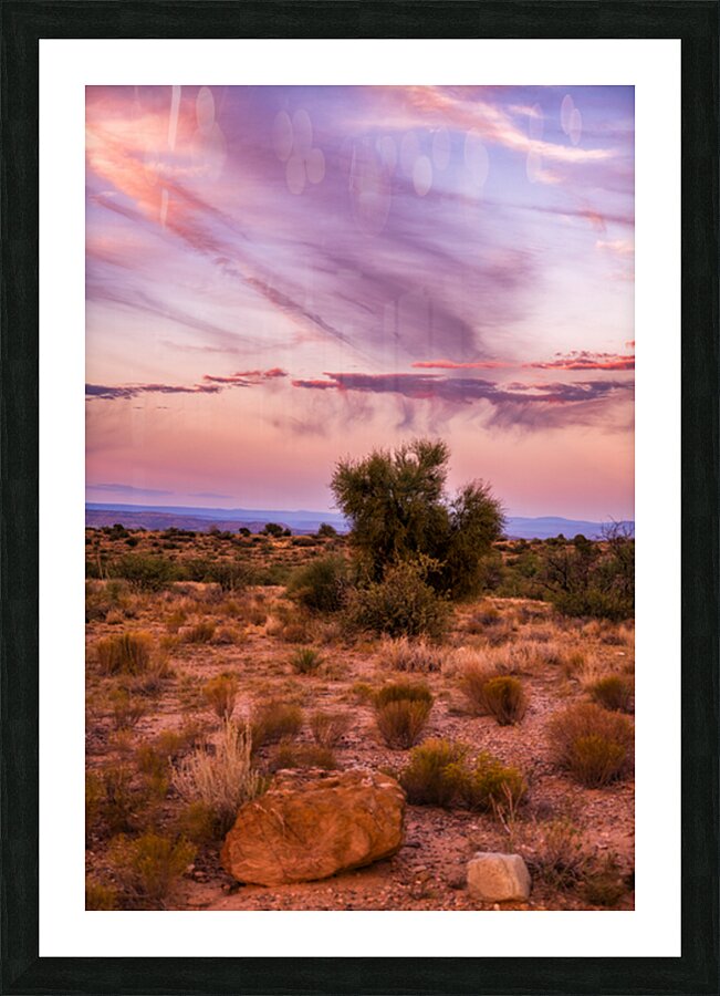 Whispers of a Painted Sky Picture Frame print
