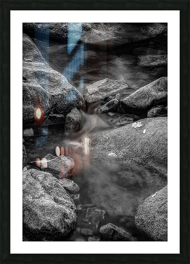 Soft Symphonies of the Stream Picture Frame print