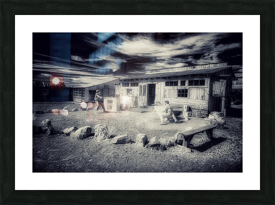 Whirlwinds of Time and Texture   Picture Frame print