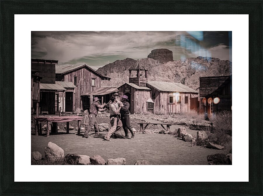 Confrontation on the Western Front Picture Frame print