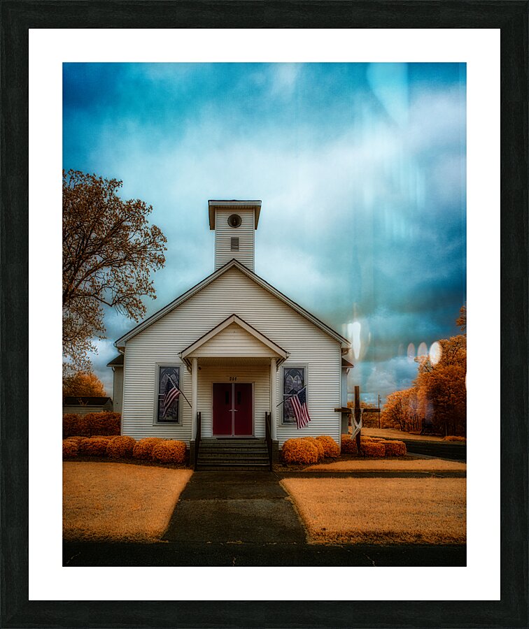 Spiritual Splendor - Solemn Serenity Picture Frame print