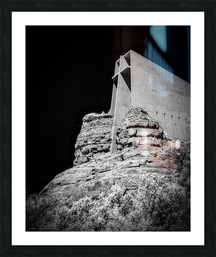 Sacred Lines in Rocky Silence Picture Frame print