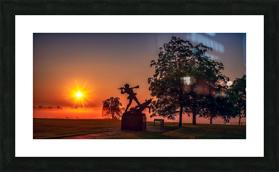 Mississippi Dawn Picture Frame print