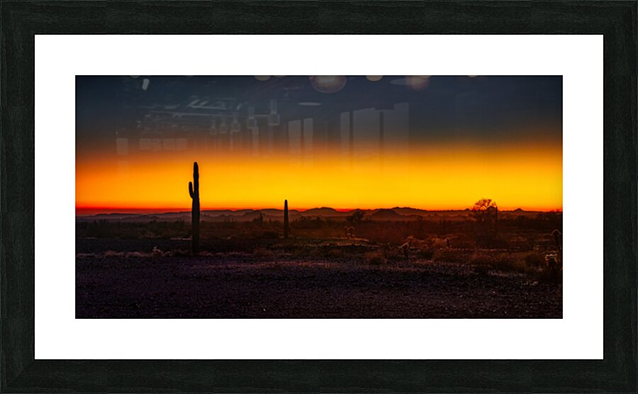 Deserts Goodnight Kiss Picture Frame print