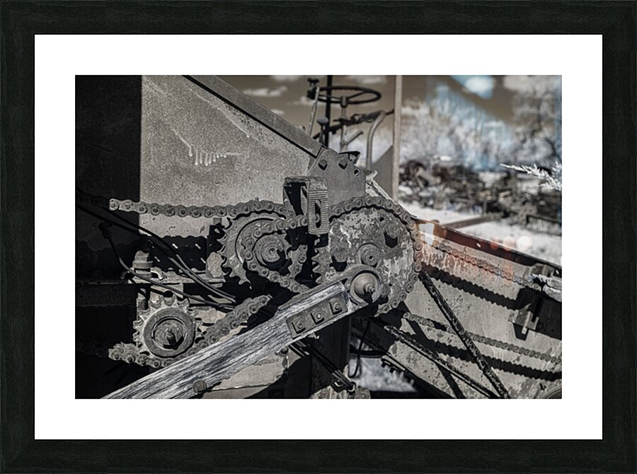 Rustic Relic   Gears Impression et Cadre photo