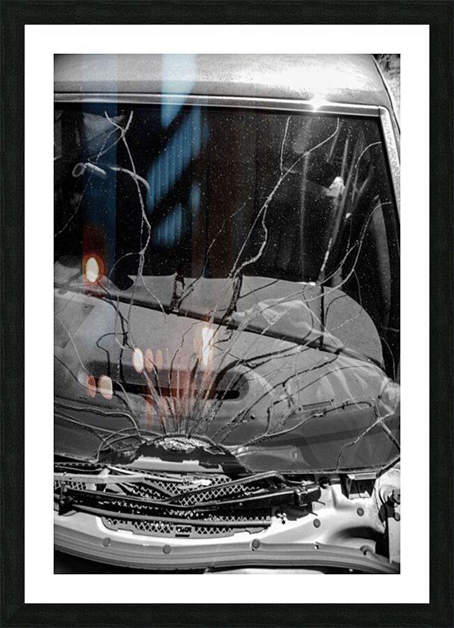 Rustic Relic   Cracked Vision Picture Frame print