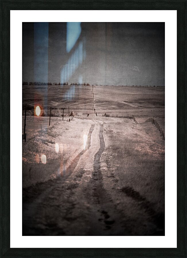 Paths of Yesterday Picture Frame print