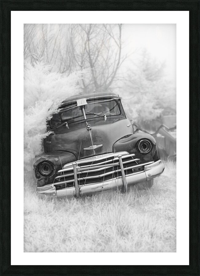 Rustic Relic   Nebraska Chevy Picture Frame print