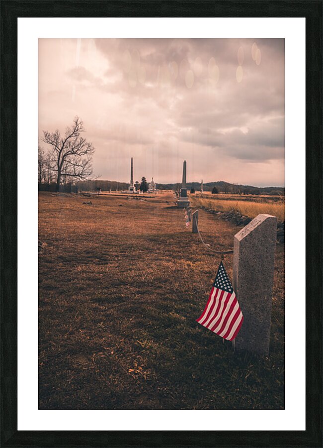 Honors Eternal Sunset Picture Frame print
