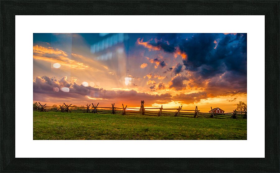 Guardians at Golden Hour Picture Frame print