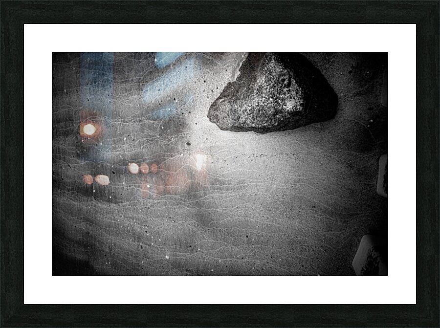 Elemental Contrast Picture Frame print