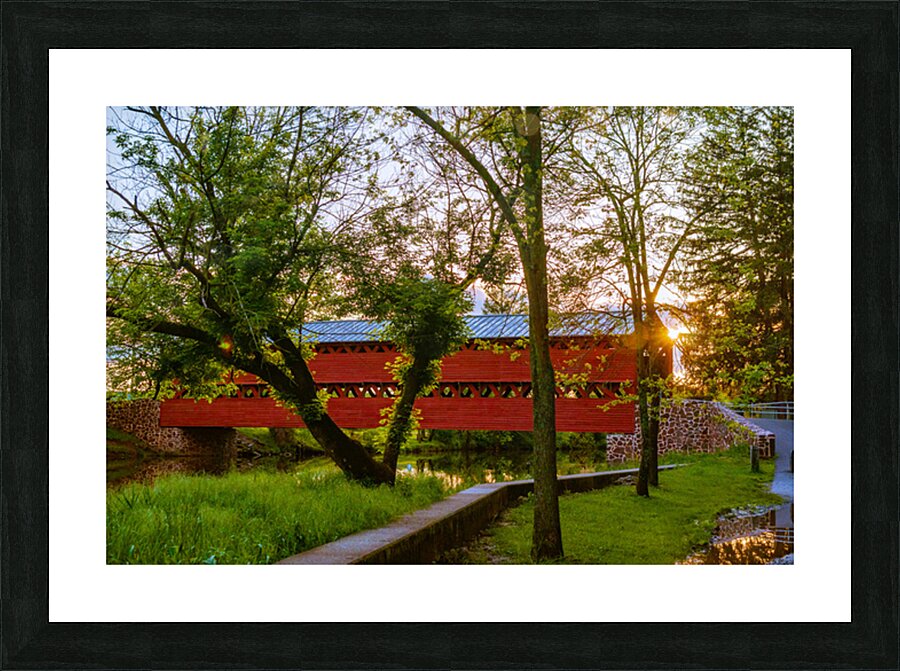 Sunset at Sachs Picture Frame print