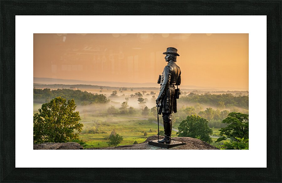 Eternal Watch: General Warren at Dawn Picture Frame print