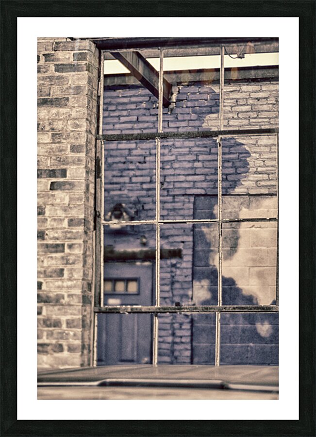 Shadows of Industry Picture Frame print