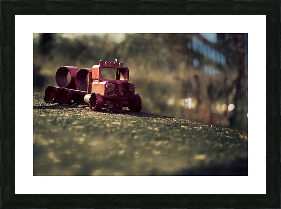 Childhoods Golden Hour Picture Frame print