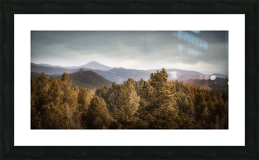 Mueller Aspen Series: Mountain View Picture Frame print