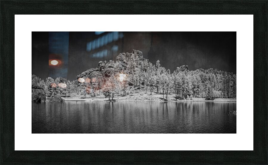 Mystic Shores: A Sylvan Lake Symphony Picture Frame print