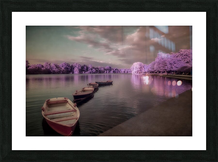 Lavender Waterscape Reverie   Impression et Cadre photo