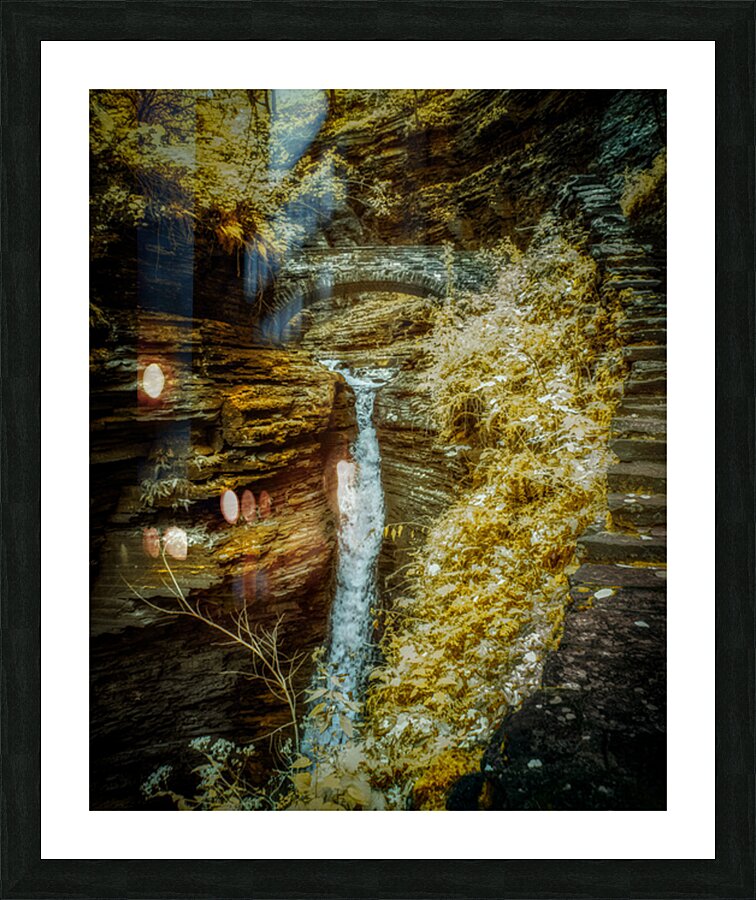 Watkins Golden Arch Picture Frame print