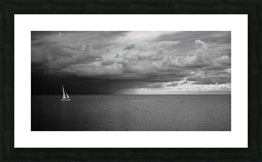 Sailing Beyond the Storms Embrace Picture Frame print