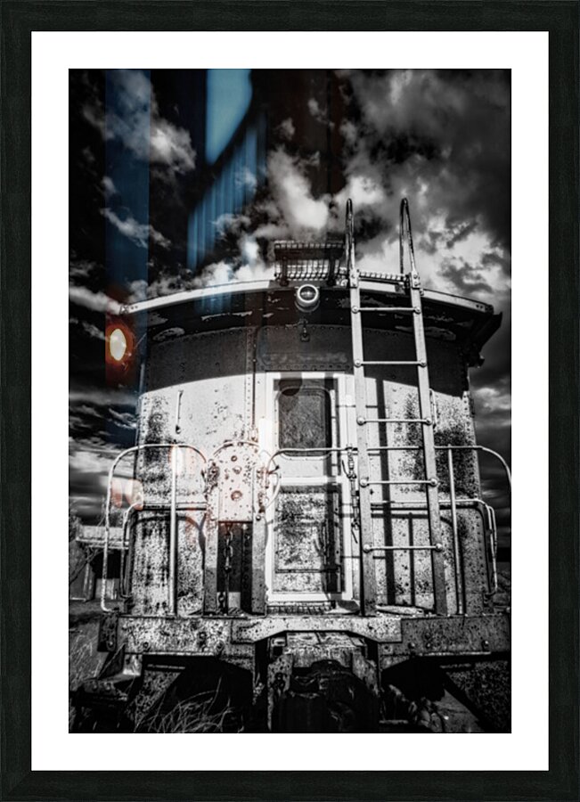 Rust and Rail: A Passage in Time Picture Frame print