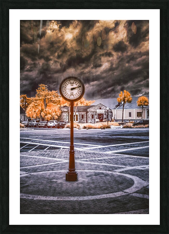 Octobers Tidal Overture: Witnessing Natures Drama at Saint Mary Picture Frame print