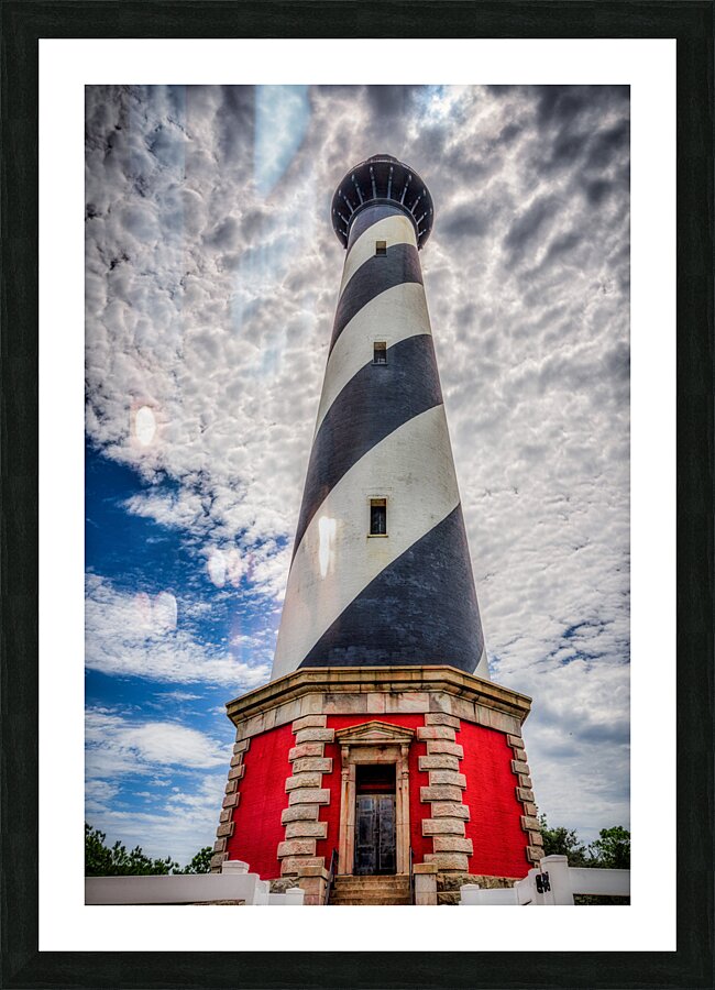 Whispers of Light: Shining Bright at Hatteras Picture Frame print