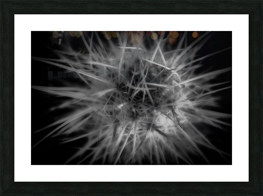 Threading the Needle of Light Picture Frame print