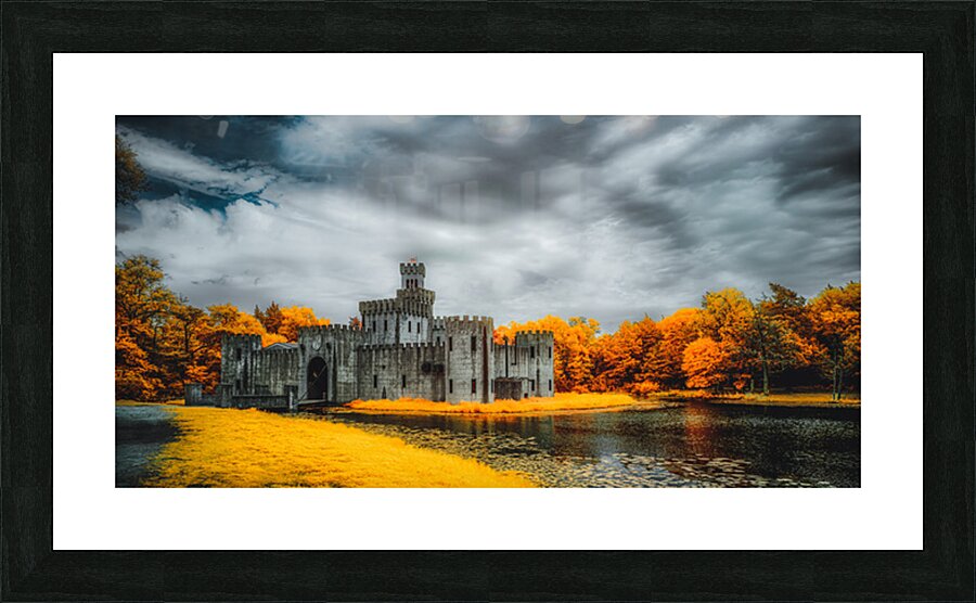 Enchanting Echoes Across the Water Picture Frame print
