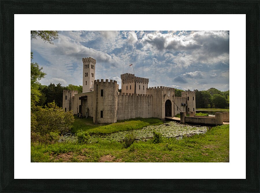 Emerald Whispers: Newmans Castle in the Texas Sky Picture Frame print