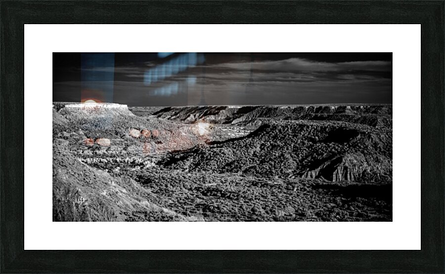 Unveiling Palo Duros Timeless Journey Picture Frame print